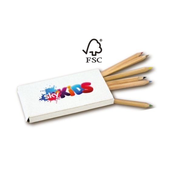 ECO Colouring Pencils - 6 Pack